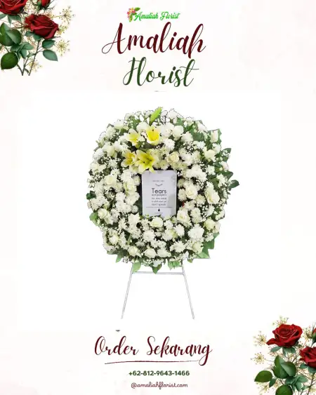 Krans Bunga Duka Kawasan Perkantoran Rawalumbu Bekasi