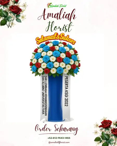 Standing Flowers Kawasan Perkantoran Rawalumbu Bekasi